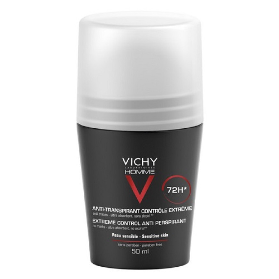 VICHY HOMME DEO ROLL-ON ANTI-TRASPIRANTE 50 ML VICHY HOMME DEO ROLL-ON ANTI-TRASPIRANTE 50 ML