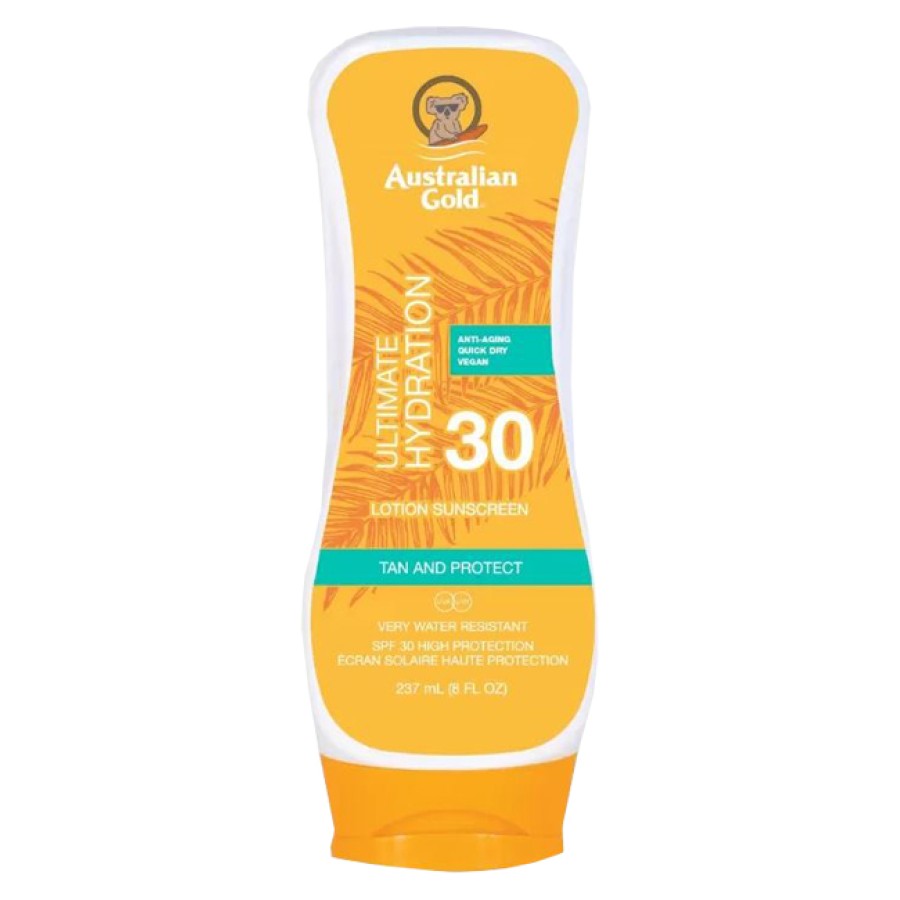 AUSTRALIAN GOLD SPF30 LOTION LOZIONE SOLARE CON BRONZER 237 ML