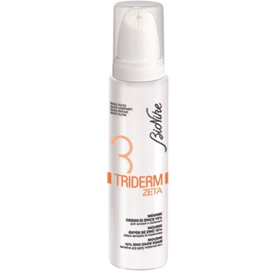 TRIDERM MOUSSE OSSIDO DI ZINCO 10% 100 ML TRIDERM MOUSSE OSSIDO DI ZINCO 10% 100 ML