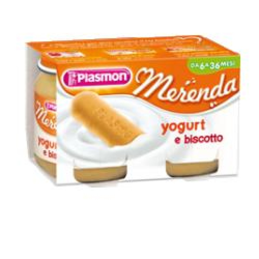 PLASMON OMOGENEIZZATO YOGURT BISCOTTO 120 G X 2 PEZZI PLASMON OMOGENEIZZATO YOGURT BISCOTTO 120 G X 2 PEZZI