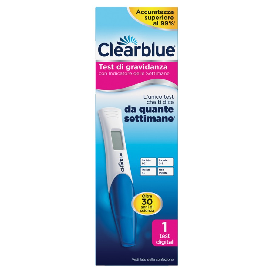 TEST DI GRAVIDANZA CLEARBLUE CONCEPTION INDICATOR 1CT IT ARTICOLO 81125233