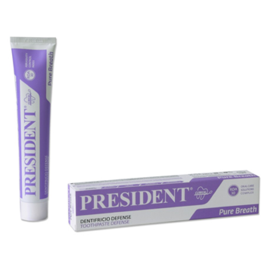 PRESIDENT DEFENSE DENTIFRICIO CON ESETIDINA 75 ML PRESIDENT DEFENSE DENTIFRICIO CON ESETIDINA 75 ML