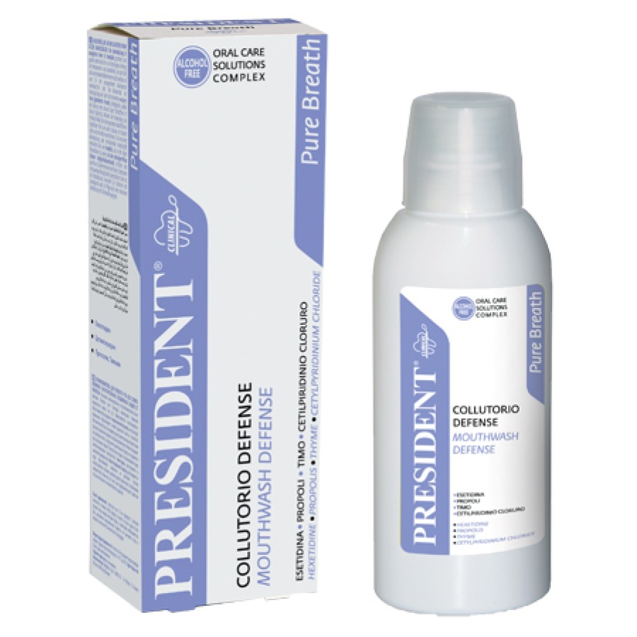 PRESIDENT DEFENSE COLLUTORIO CON ESETIDINA 250 ML PRESIDENT DEFENSE COLLUTORIO CON ESETIDINA 250 ML