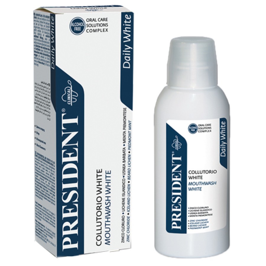 PRESIDENT WHITE COLLUTORIO 250 ML PRESIDENT WHITE COLLUTORIO 250 ML