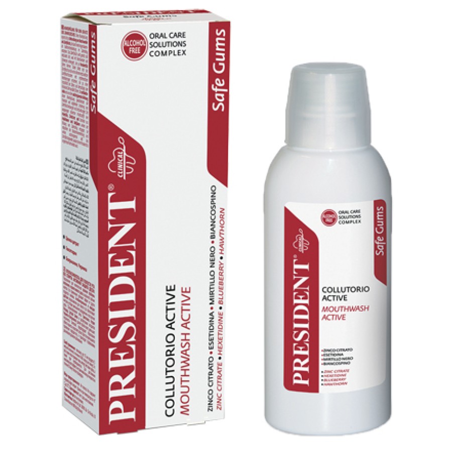 PRESIDENT ACTIVE COLLUTORIO GENGIVE 250 ML PRESIDENT ACTIVE COLLUTORIO GENGIVE 250 ML