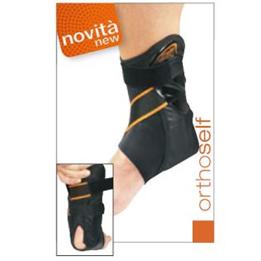 TUTORE BIVALVA CON TIRANTE LATERALE MEDIALE MALLEOSTRONG MISURA MEDIUM