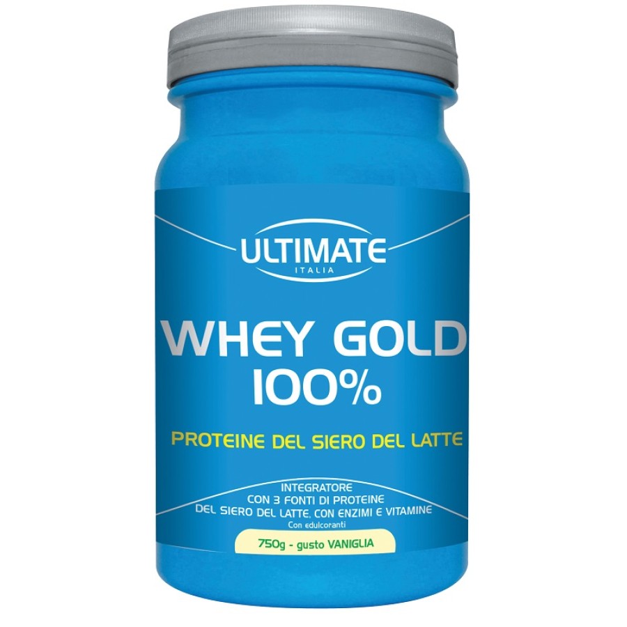 WHEY GOLD 100 % VANIGLIA 750 G 1 PEZZO