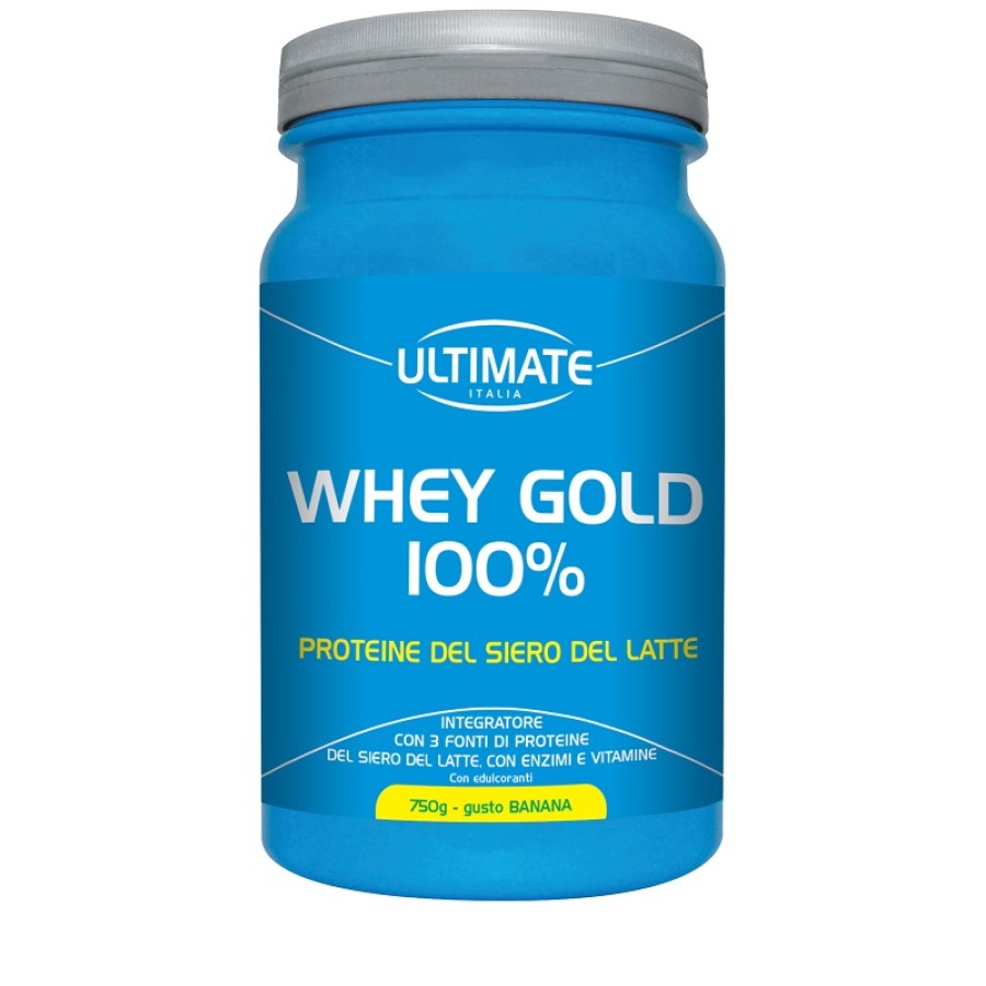 WHEY GOLD 100% BANANA 750 G 1 PEZZO