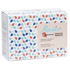 NASIR DOCCIA NASALE CON SOLUZIONE FISIOLOGICA IPERTONICA 8 SACCHE 250 ML + 1 BLISTER