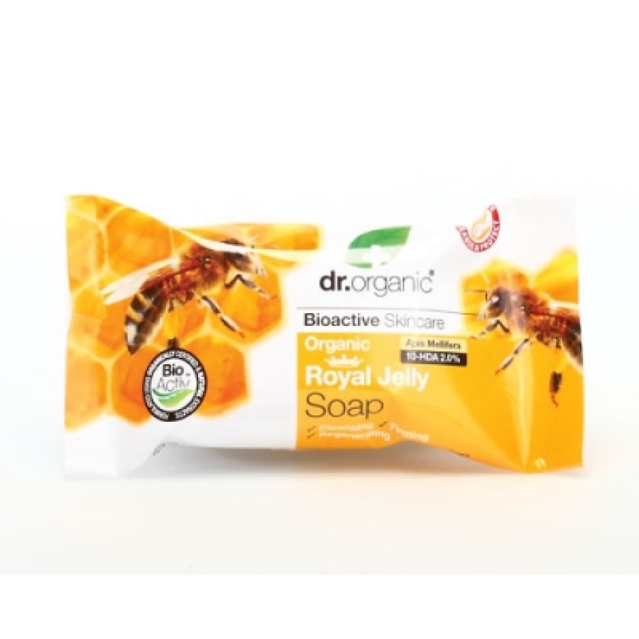 DR ORGANIC ROYAL JELLY PAPPA REALE SOAP SAPONETTA 100 G DR ORGANIC ROYAL JELLY PAPPA REALE SOAP SAPONETTA 100 G