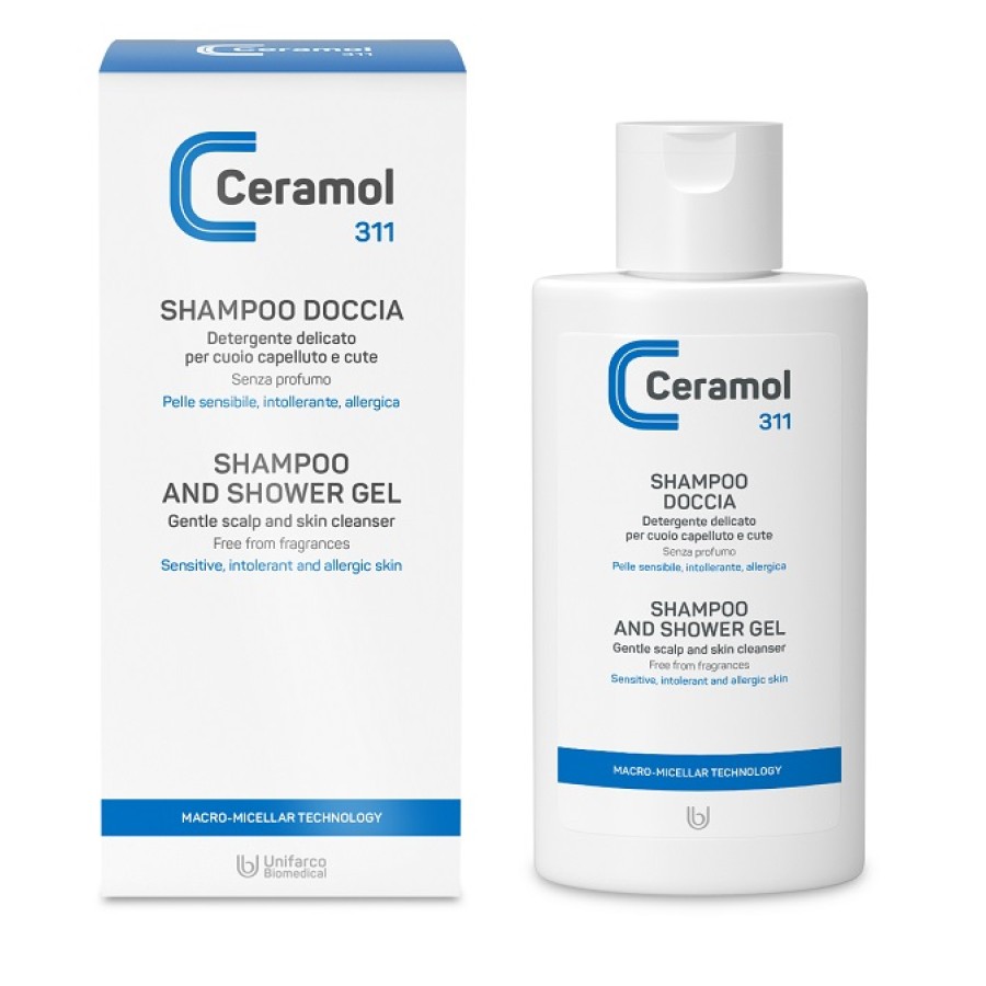 CERAMOL SHAMPOO DOCCIA FLACONE 200 ML