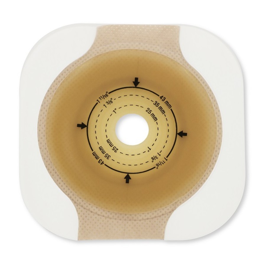 PLACCA CONFORM 2 FORMAFLEX CON ADESIVO BARRIERA PROTETTIVA A SPESSORE DIFFERENZIATO RILIEVI CIRCOLARI FILM DI SUPPORTO ANELASTICO FLANGIA FLOTTANTE 55 MM 5 PEZZI