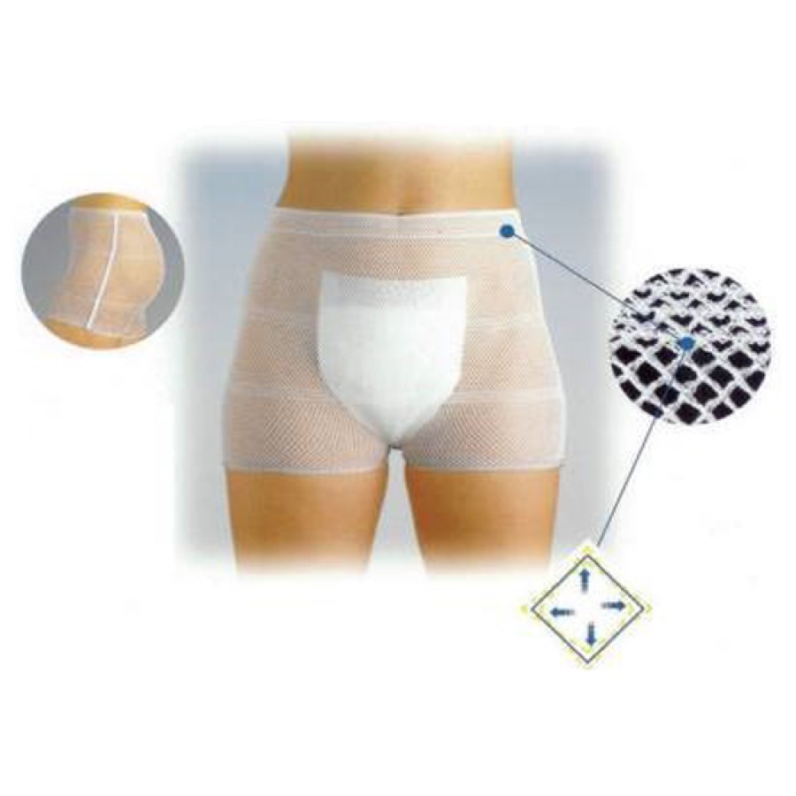 MUTANDINA PER INCONTINENZA A RETE ELASTICA NET PANT MISURA LARGA 3 PEZZI 2 MUTANDINA PER INCONTINENZA A RETE ELASTICA NET PANT MISURA LARGA 3 PEZZI 2