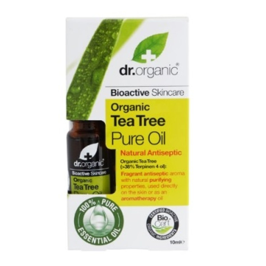 DR ORGANIC TEA TREE ESSENTIAL OIL OLIO ESSENZIALE 10 ML DR ORGANIC TEA TREE ESSENTIAL OIL OLIO ESSENZIALE 10 ML
