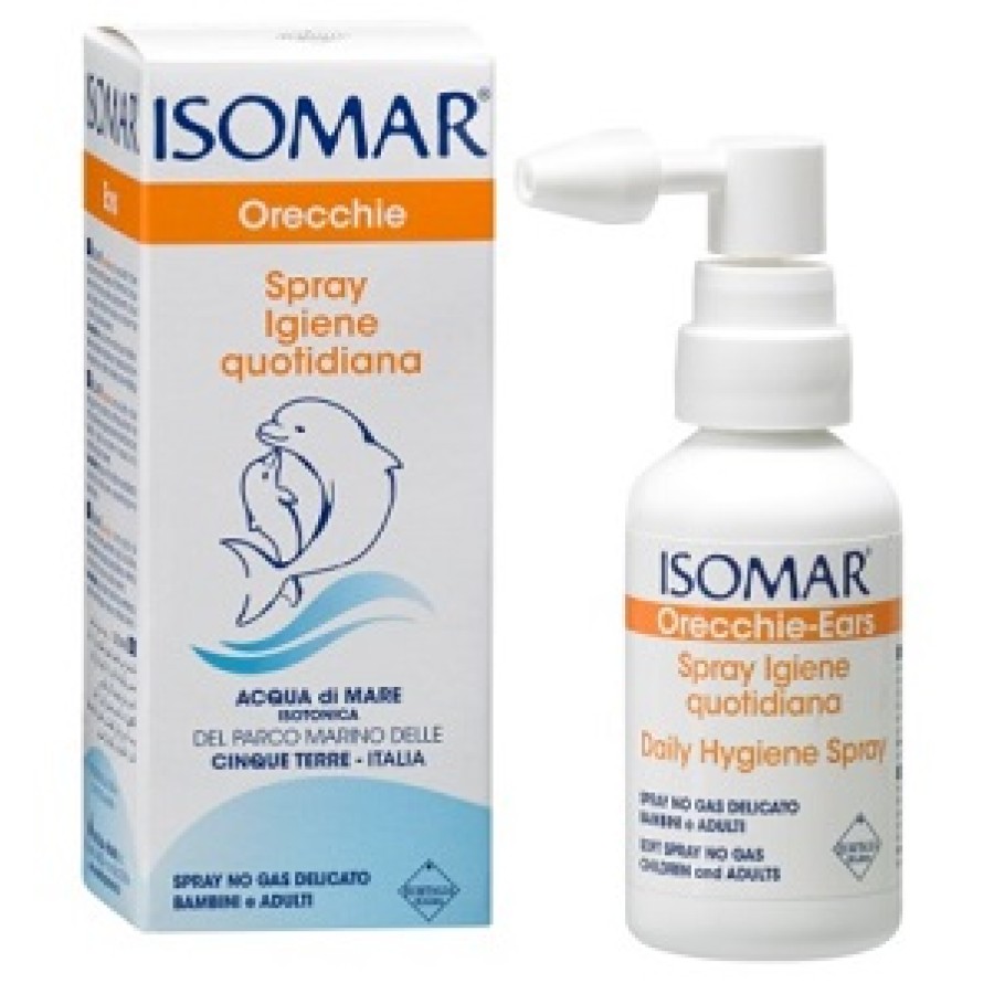 ISOMAR ORECCHIE ACQUA DI MARE SPRAY NO GAS PER IRRIGAZIONE DELL'ORECCHIO 50ML ISOMAR ORECCHIE ACQUA DI MARE SPRAY NO GAS PER IRRIGAZIONE DELL'ORECCHIO 50ML
