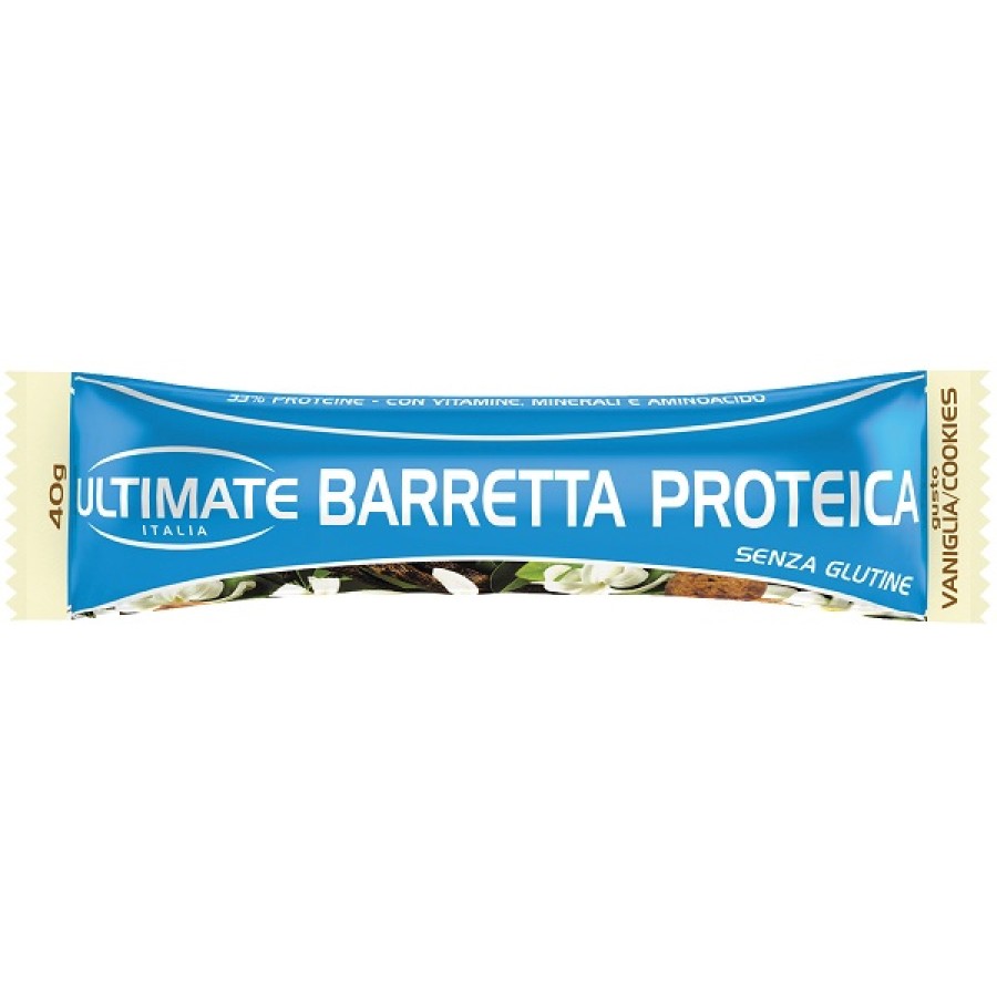 BARRETTA PROTEICA VANIGLIA/COOKIE 40 G 1 PEZZO BARRETTA PROTEICA VANIGLIA/COOKIE 40 G 1 PEZZO