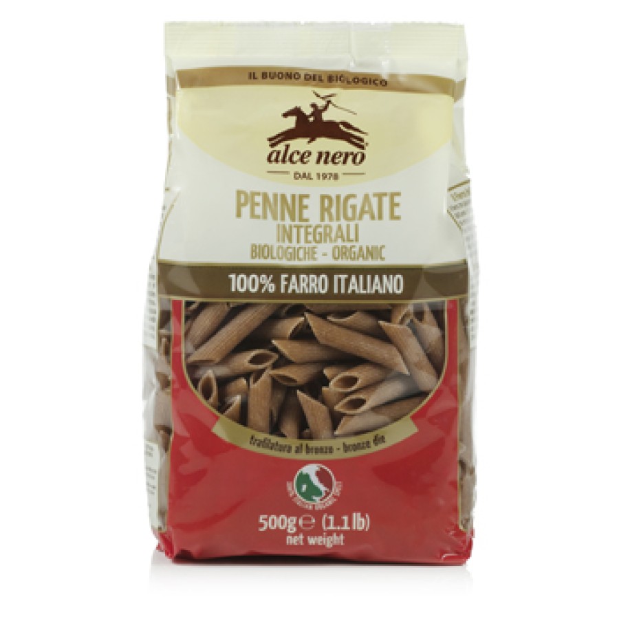 PENNE 100% FARRO INTEGRALE BIO 500 G