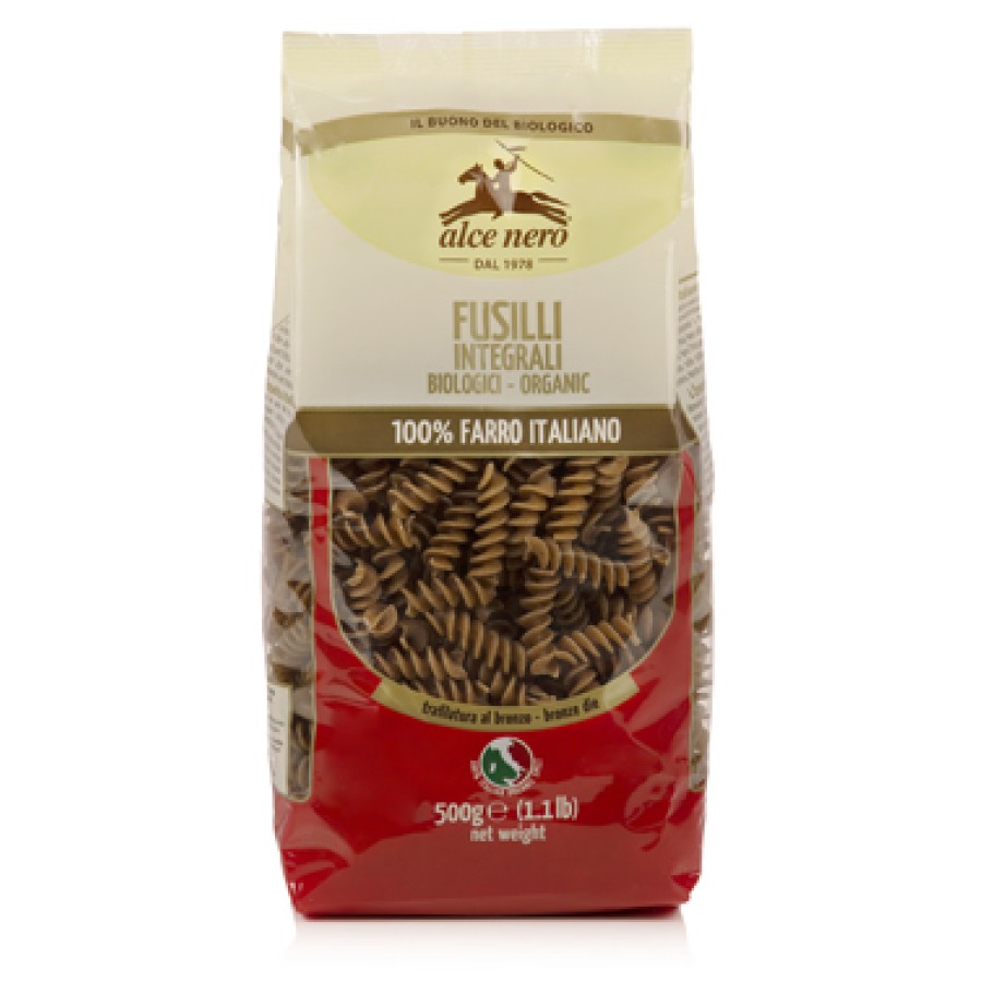 FUSILLI 100% FARRO INTEGRALE BIO 500 G