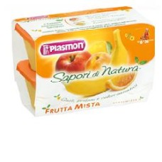 PLASMON SAPORI DI NATURA OMOGENEIZZATO FRUTTA MISTA 100 G X 4 PEZZI