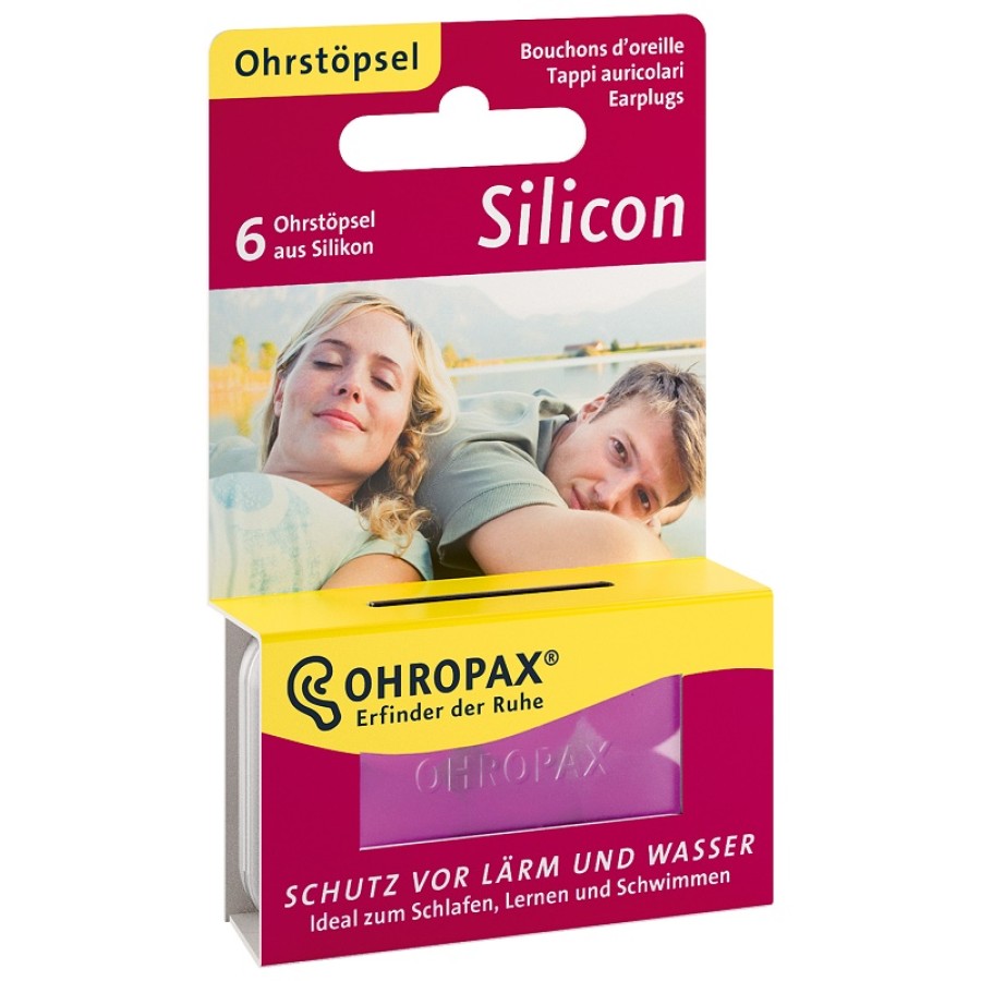 OHROPAX TAPPI AURICOLARI SILICONE 6 PEZZI