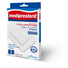 MEDICAZIONE MEDIPRESTERIL POST OPERATORIA DELICATA STERILE 10X25 3 PEZZI