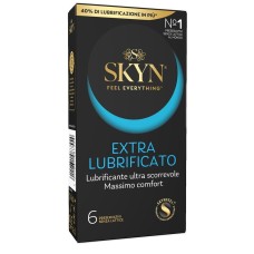 PROFILATTICO ANSELL AKUEL SKYN EXTRA LUBRIFICATO B 6 PEZZI