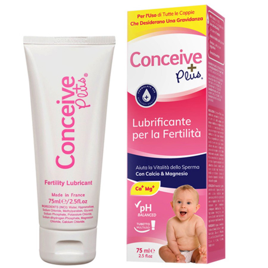 CONCEIVE PLUS LUBRIFICANTE VAGINALE COADIUVANTE FERTILITA' TUBO 75ML CONCEIVE PLUS LUBRIFICANTE VAGINALE COADIUVANTE FERTILITA' TUBO 75ML