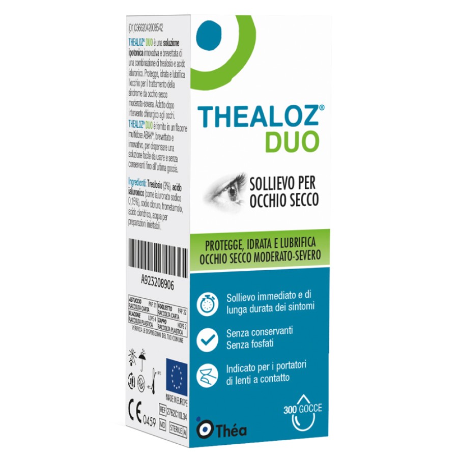 THEALOZ DUO SOLUZIONE OCULARE FLACONE 10 ML THEALOZ DUO SOLUZIONE OCULARE FLACONE 10 ML
