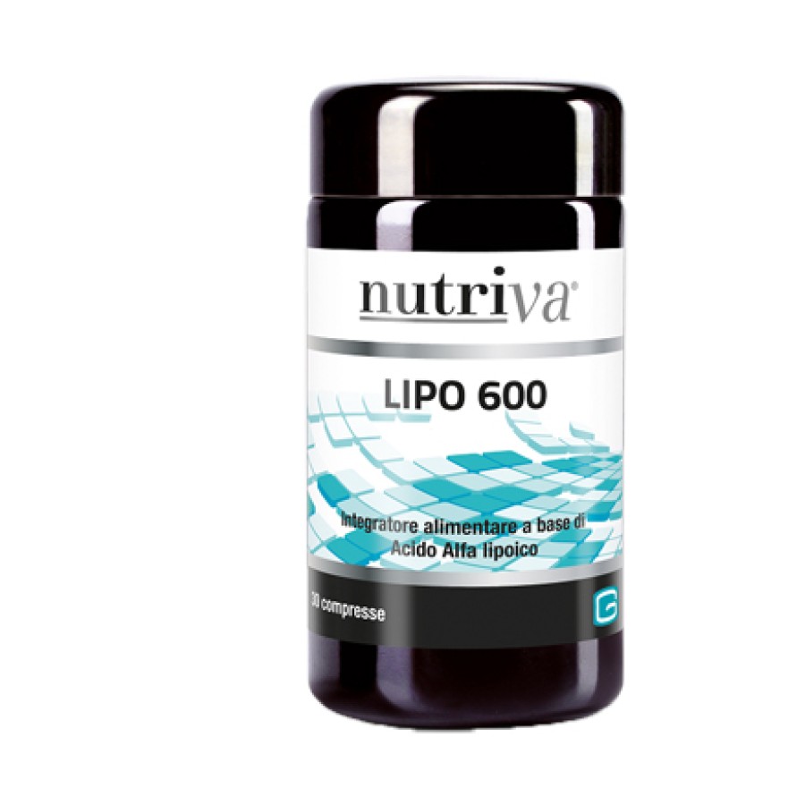 NUTRIVA LIPO 600 30 COMPRESSE 900 MG NUTRIVA LIPO 600 30 COMPRESSE 900 MG