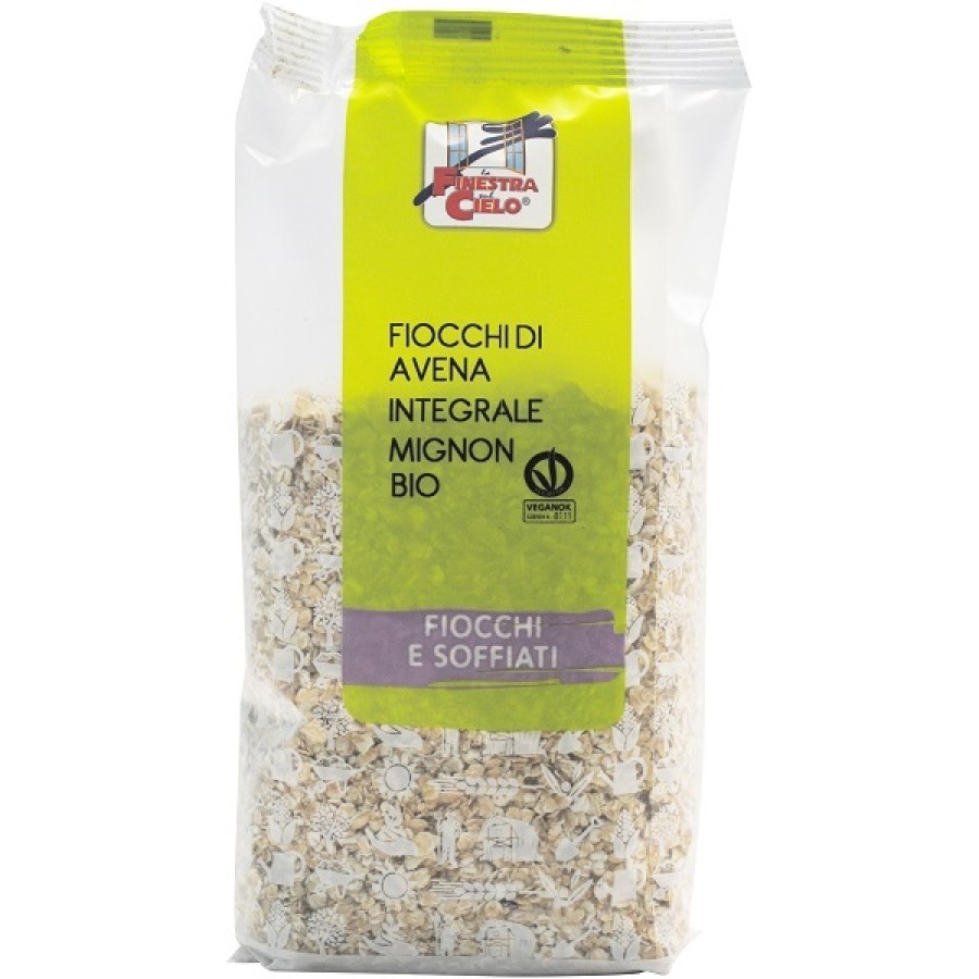 FIOCCHI DI AVENA INTEGRALE MIGNON BIO 500 G FIOCCHI DI AVENA INTEGRALE MIGNON BIO 500 G
