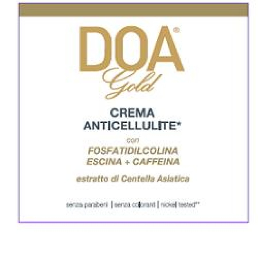 DOA GOLD CREMA ANTICELLULITE 200 ML DOA GOLD CREMA ANTICELLULITE 200 ML