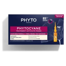 PHYTO PHYTOCYANE TRATTAMENTO ANTICADUTA CAPELLI DONNA 12 FIALE 7,5 ML