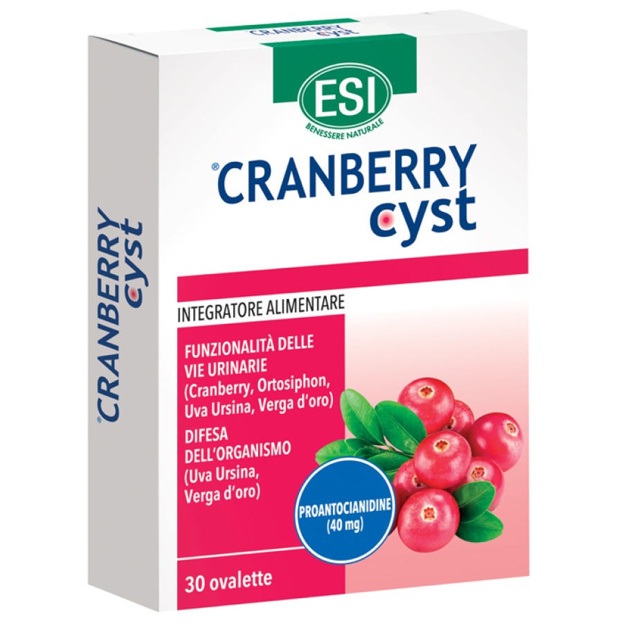 ESI CRANBERRY CYST 30 OVALETTE ESI CRANBERRY CYST 30 OVALETTE