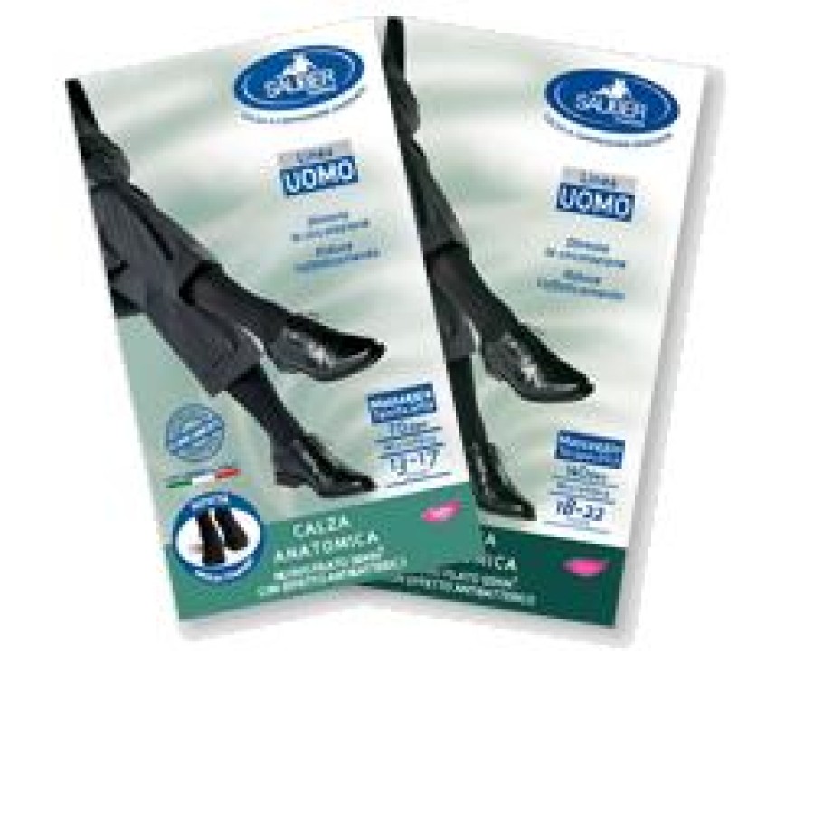 SAUBER CALZA UOMO Q-SKIN 140 DEN COLORE NERO TAGLIA M SAUBER CALZA UOMO Q-SKIN 140 DEN COLORE NERO TAGLIA M