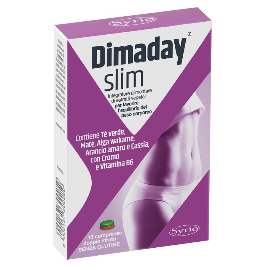 DIMADAY SLIM 15 COMPRESSE DIMADAY SLIM 15 COMPRESSE