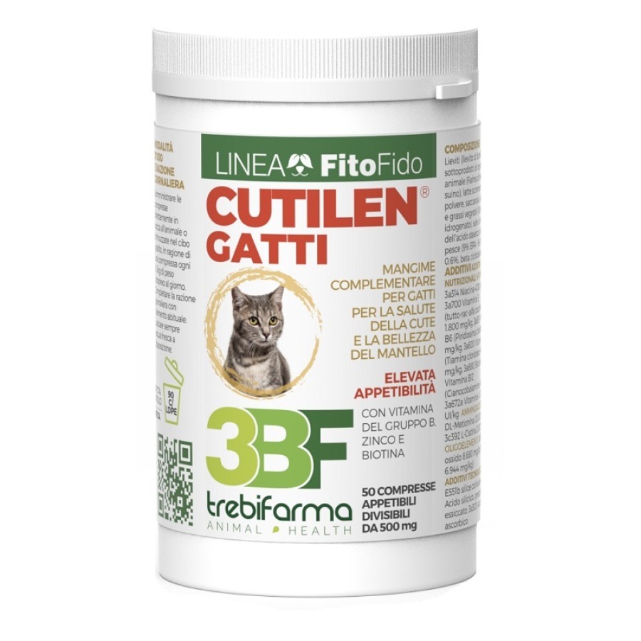 CUTILEN GATTI 50 COMPRESSE BARATTOLO 25 G