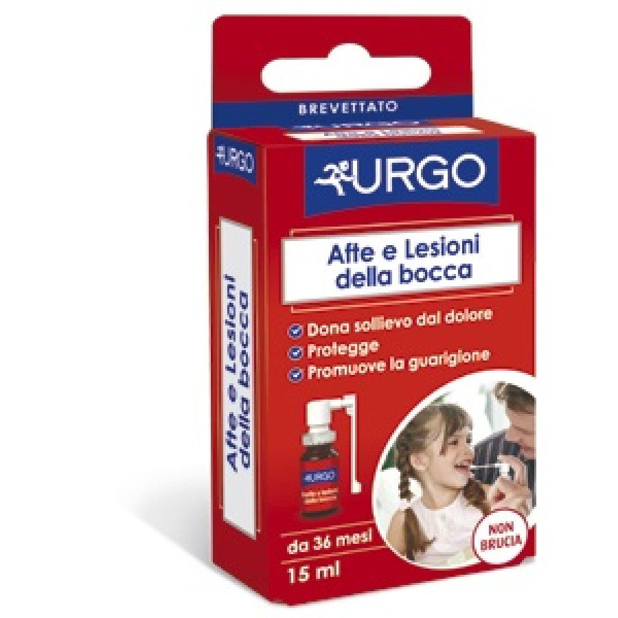 URGO SPRAY PER AFTE E LESIONI DELLA BOCCA 15 ML URGO SPRAY PER AFTE E LESIONI DELLA BOCCA 15 ML