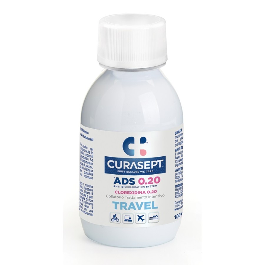 CURASEPT COLLUTORIO 0,20 ADS TRAVEL 100 ML CURASEPT COLLUTORIO 0,20 ADS TRAVEL 100 ML
