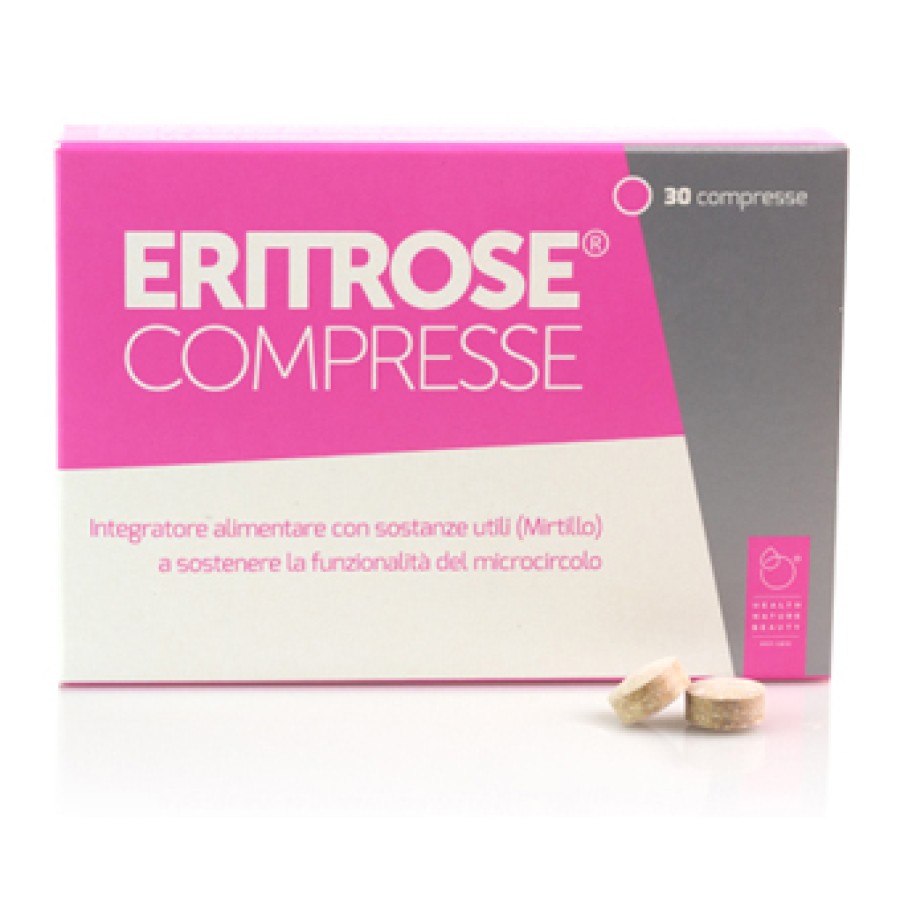 ERITROSE 30 COMPRESSE 500 MG ERITROSE 30 COMPRESSE 500 MG