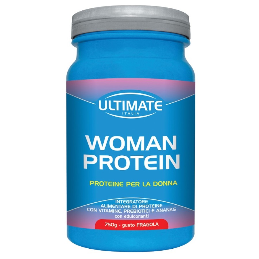 WOMAN PROTEIN FRAGOLA 750 G