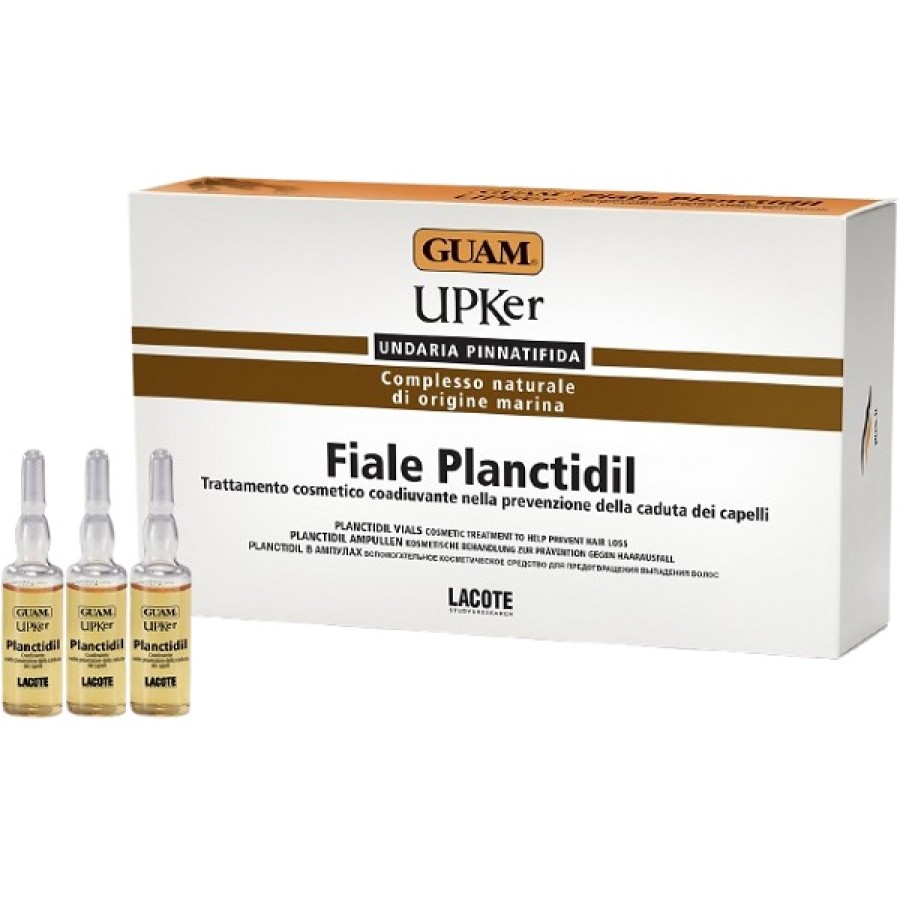 GUAM UPKER FIALE PER CAPELLI PLANCTIDIL 12 PEZZI DA 7 ML
