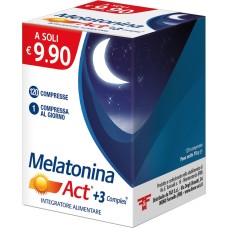 MELATONINA ACT 1MG +3 COMPLEX 120 COMPRESSE 18 G