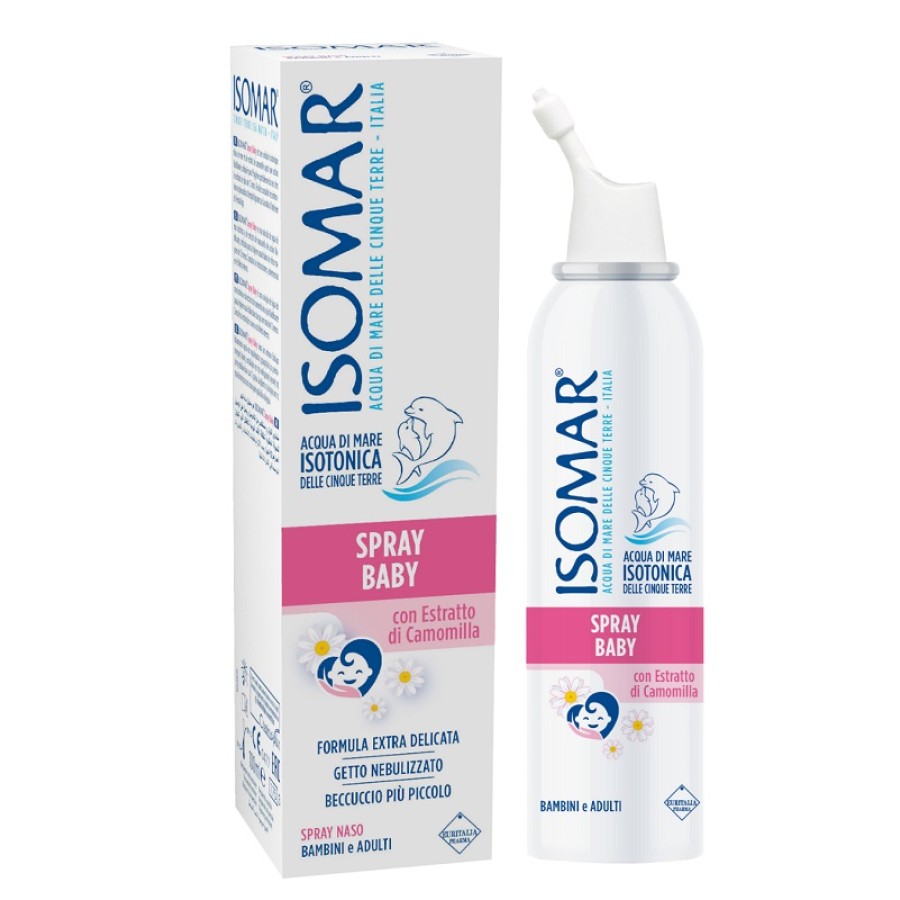 ISOMAR SPRAY BABY CON CAMOMILLA 100 ML