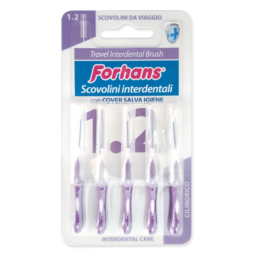 FORHANS TRAVEL INTERDENTAL BRUSH 1,2 FORHANS TRAVEL INTERDENTAL BRUSH 1,2
