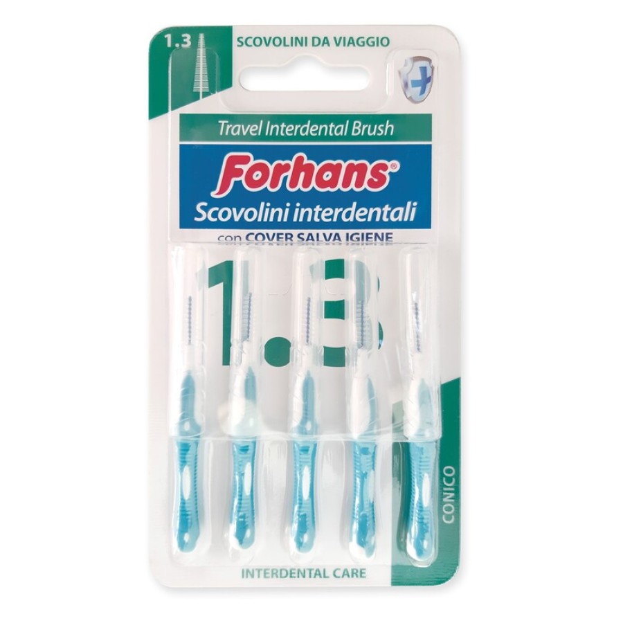 FORHANS TRAVEL INTERDENTAL BRUSH 1,3 FORHANS TRAVEL INTERDENTAL BRUSH 1,3