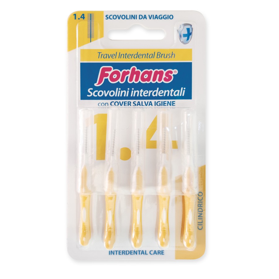 FORHANS TRAVEL INTERDENTAL BRUSH 1,4 FORHANS TRAVEL INTERDENTAL BRUSH 1,4