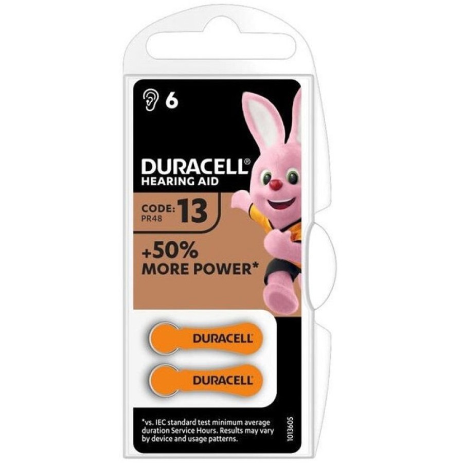 DURACELL EASY TAB 13 ARANCIO BATTERIA PER APPARECCHIO ACUSTICO