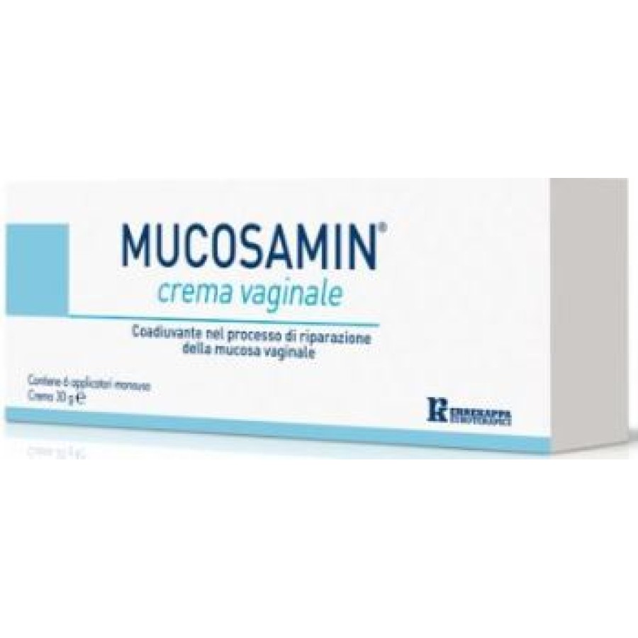 CREMA VAGINALE MUCOSAMIN 30 G + 6 APPLICATORI MONOUSO DA 5 G CREMA VAGINALE MUCOSAMIN 30 G + 6 APPLICATORI MONOUSO DA 5 G
