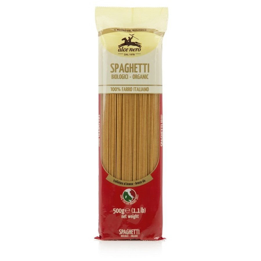 SPAGHETTI 100% SFARINATO DI FARRO BIO 500 G SPAGHETTI 100% SFARINATO DI FARRO BIO 500 G