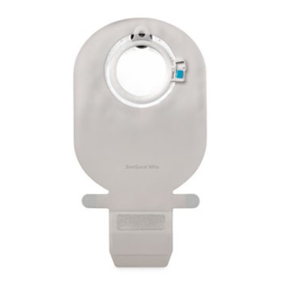 SACCA PER ILEOSTOMIA SENSURA MIO 430 CLICK APERTA CON APERTURA ISPEZIONABILE HIDE-AWAY SISTEMA A 2 PEZZI MAXI FLANGIA 60 MM 30 PEZZI